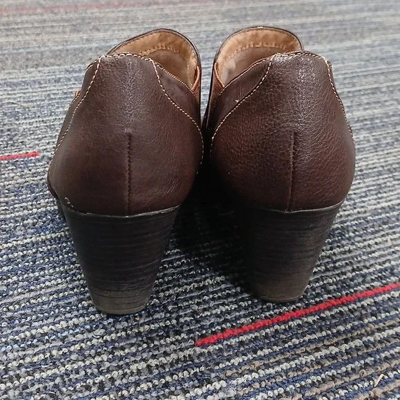 Croft & Barrow Brown Ortholite Ankle Boots Sz 8 - Picture 3 of 6